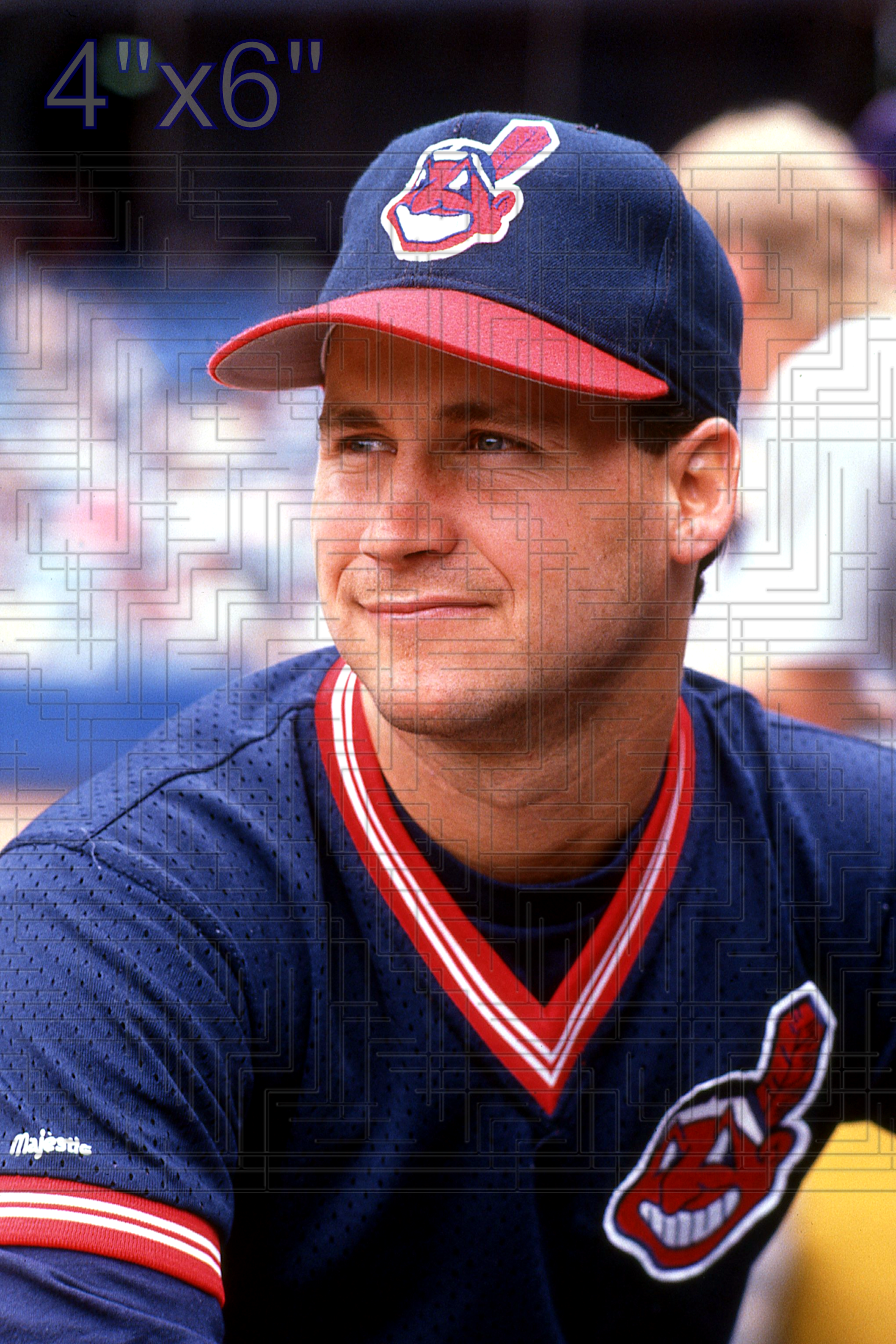 Colby Ward - 1990 Cleveland Indians - choose a size & style