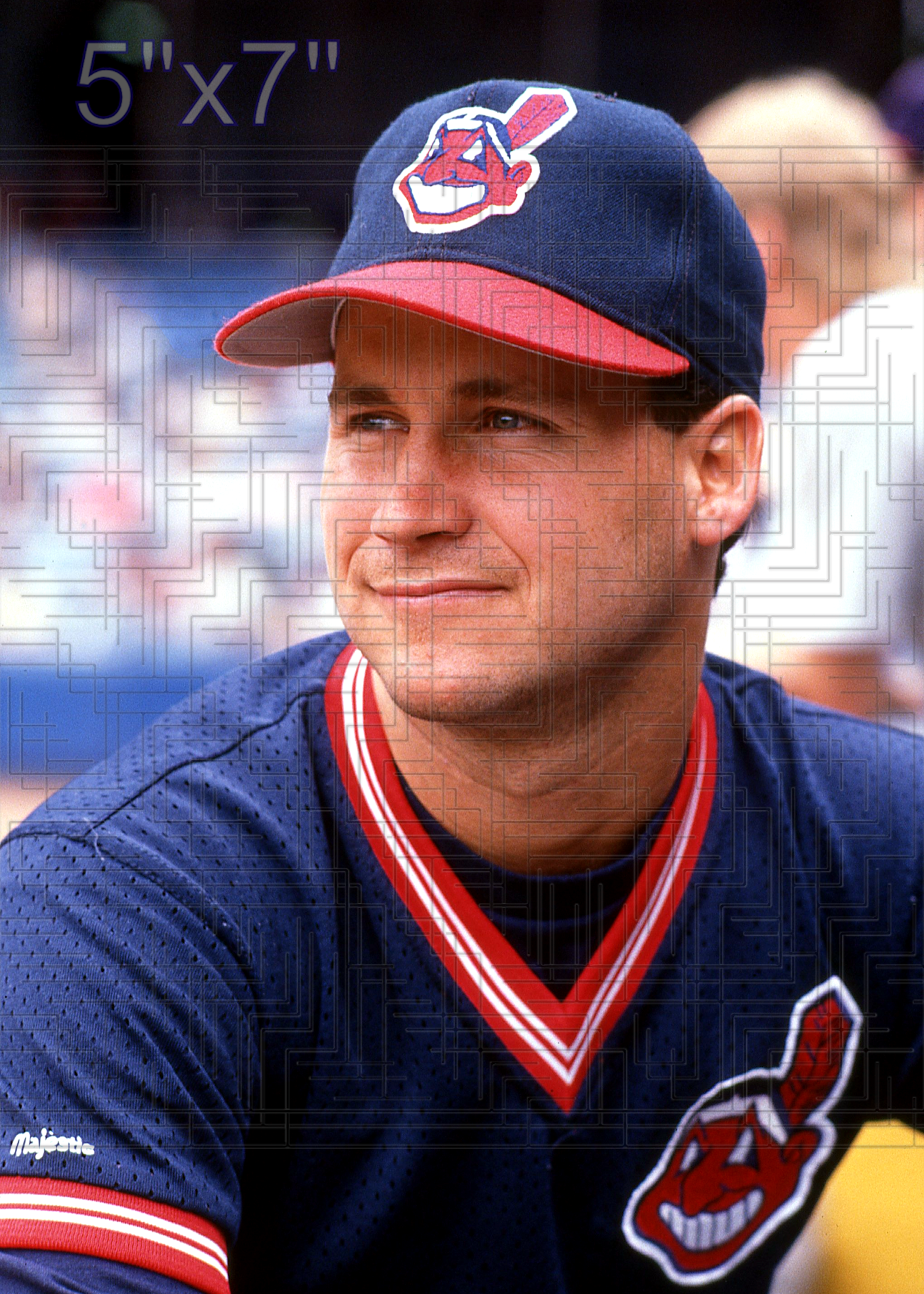 Colby Ward - 1990 Cleveland Indians - choose a size & style