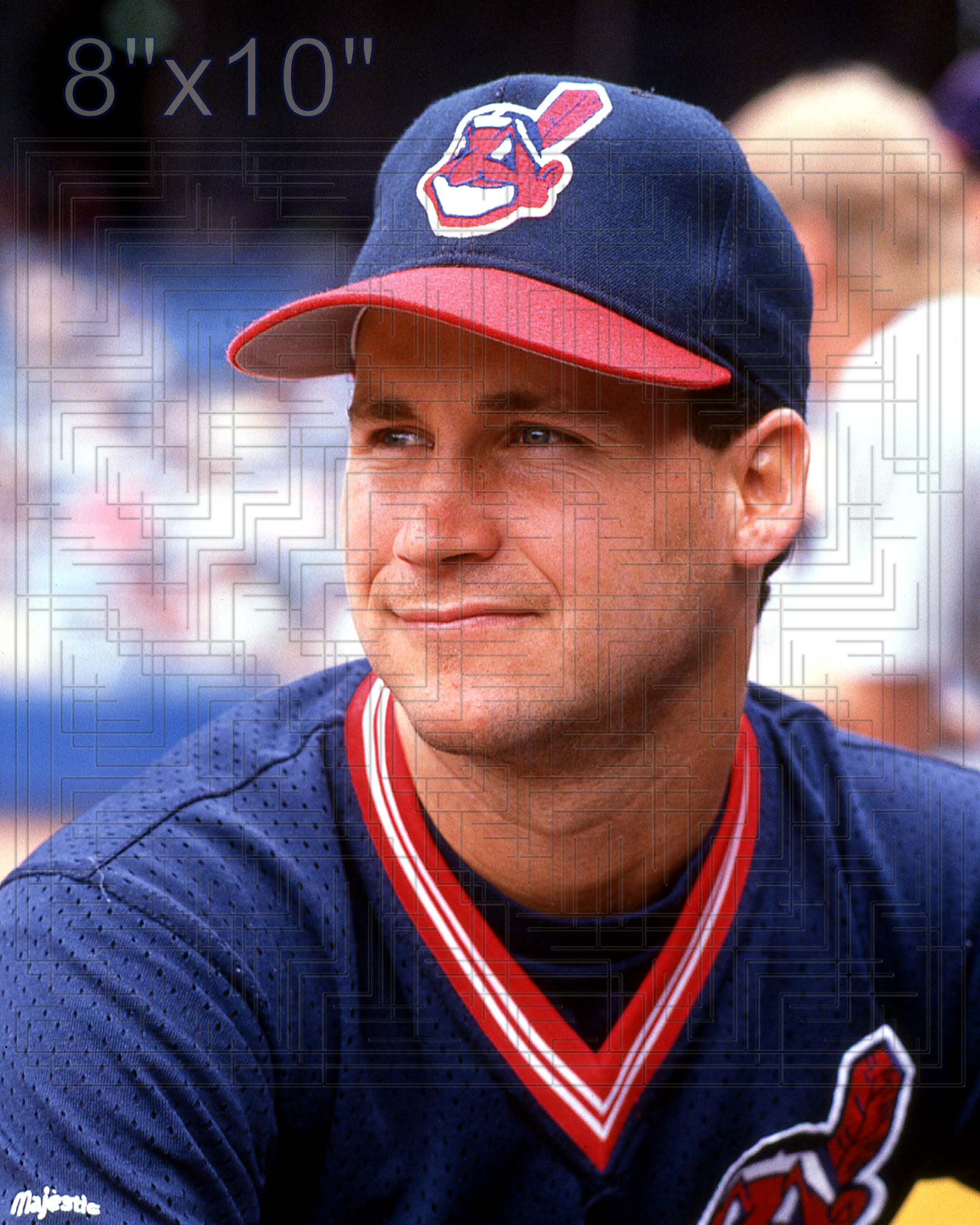 Colby Ward - 1990 Cleveland Indians - choose a size & style