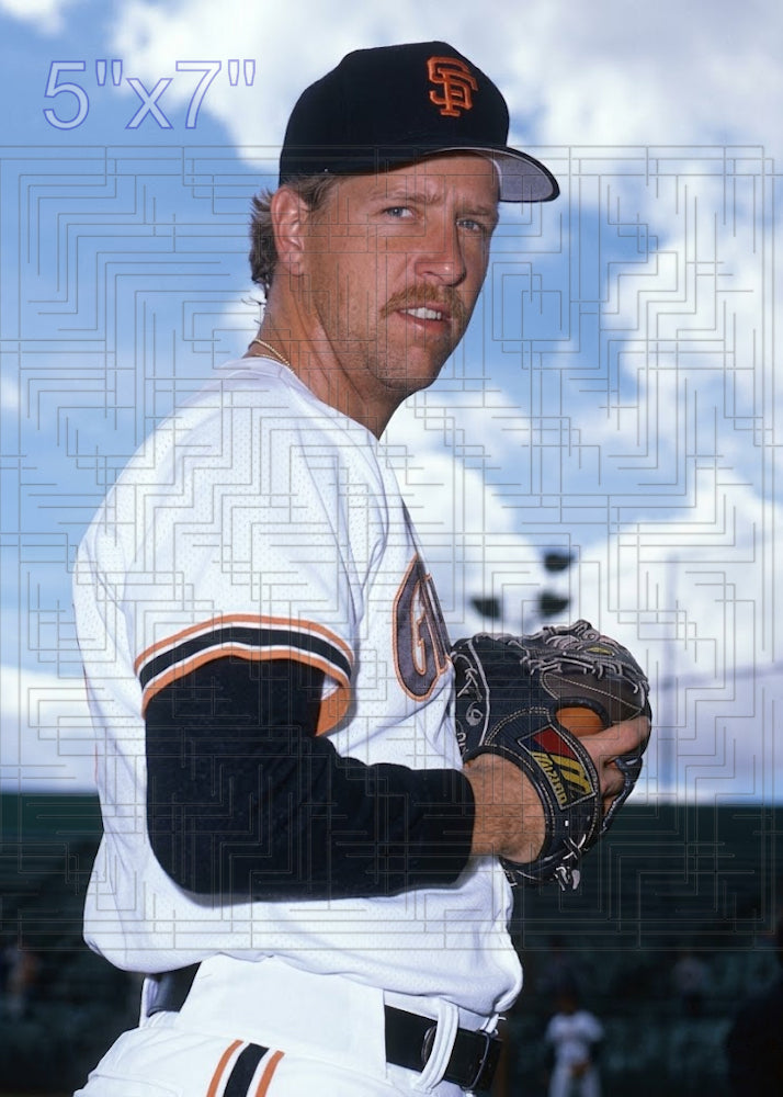 Colin Ward - 1985 San Francisco Giants - choose a size & style