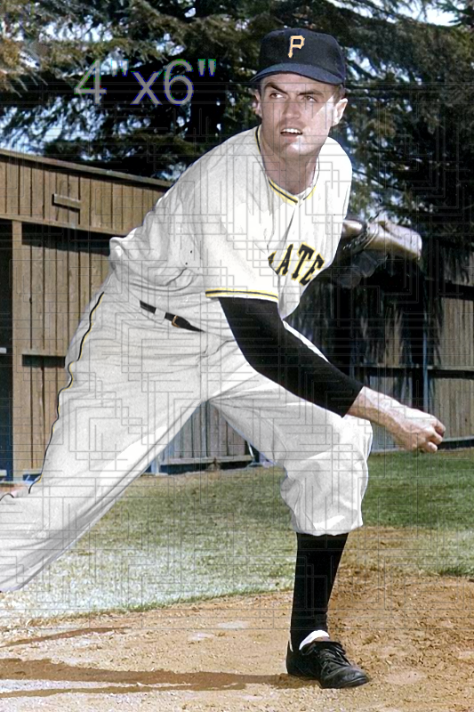 Con Dempsey - 1951 Pittsburgh Pirates - choose a size & style