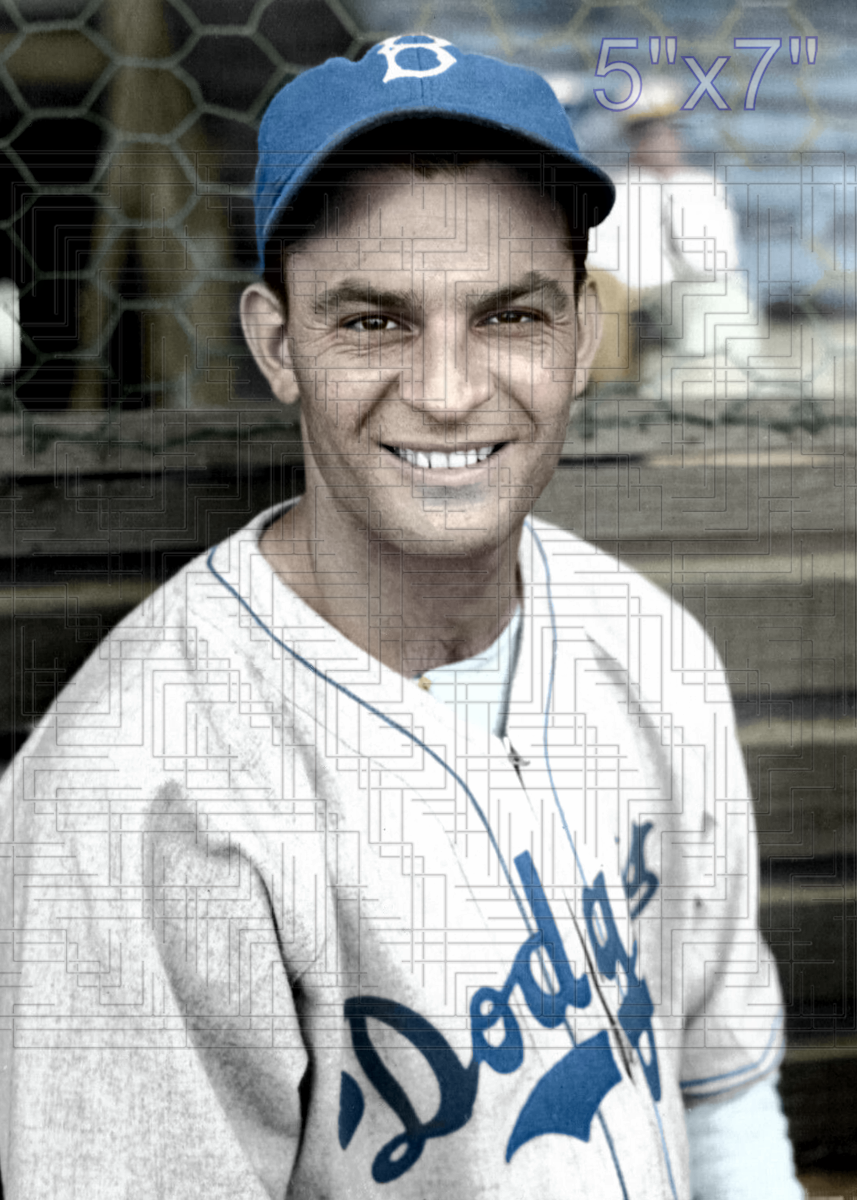Cookie Lavagetto - 1940 Brooklyn Dodgers - choose a size & style