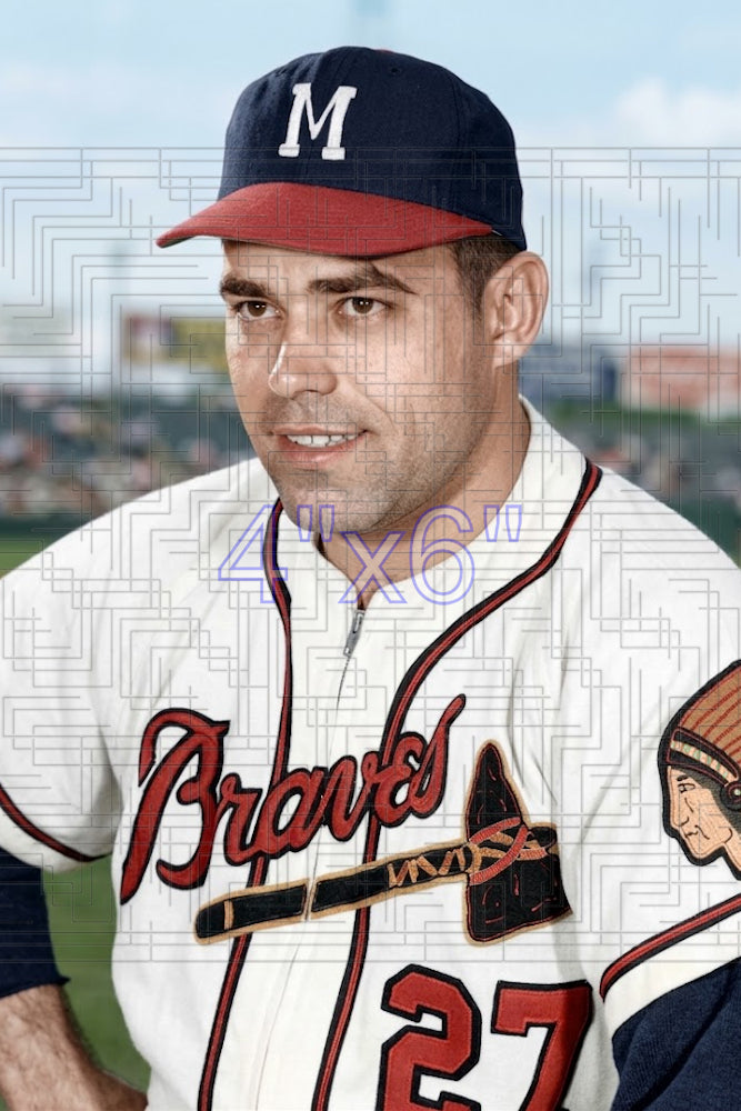 Corky Valentine - 1959 Milwaukee Braves - choose a size & style