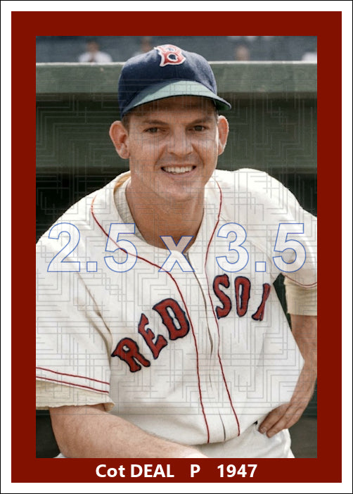 Cot Deal - 1947 Boston Red Sox - choose a size & style
