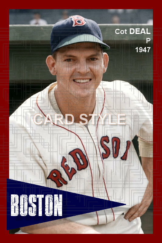 Cot Deal - 1947 Boston Red Sox - choose a size & style