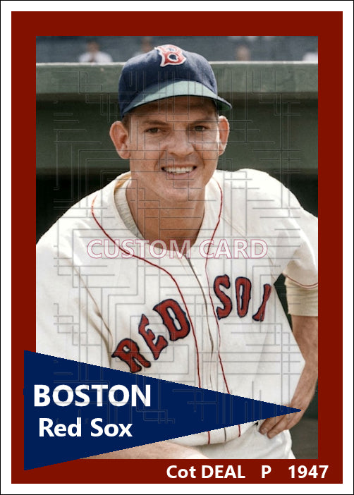 Cot Deal - 1947 Boston Red Sox - choose a size & style
