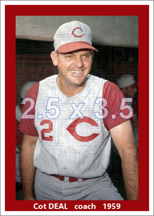 Cot Deal - 1959 Cincinnati Reds - choose a size & style