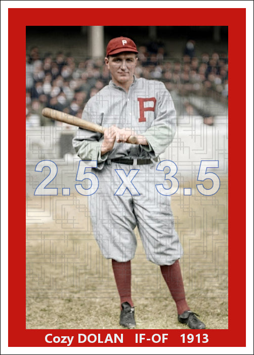 Cozy Dolan - 1913 Philadelphia Phillies - choose a size & style