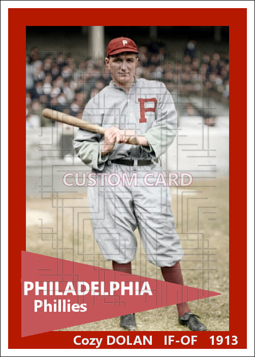 Cozy Dolan - 1913 Philadelphia Phillies - choose a size & style
