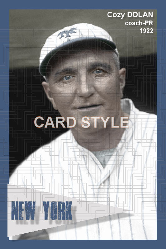 Cozy Dolan - 1922 New York Giants - choose a size & style