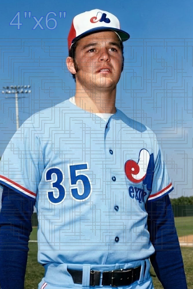 Craig Caskey - 1973 Montreal Expos - choose a size & style