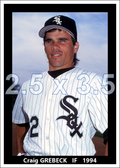 Craig Grebeck - 1994 Chicago White Sox - choose a size & style