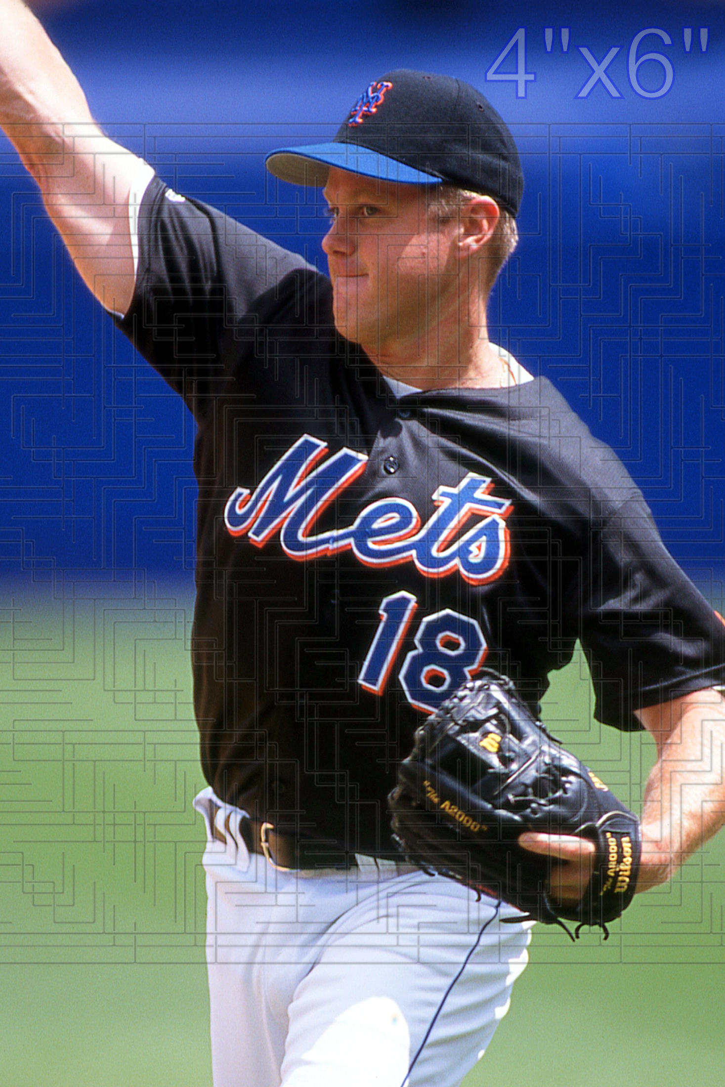 Craig Paquette - 1998 New York Mets - choose a size & style