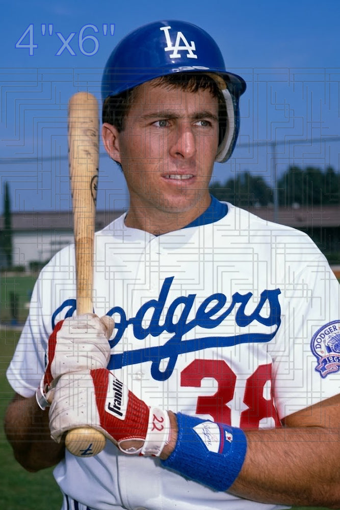 Craig Shipley - 1987 Los Angeles Dodgers - choose a size & style
