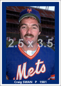 Craig Swan - 1981 New York Mets - choose a size & style