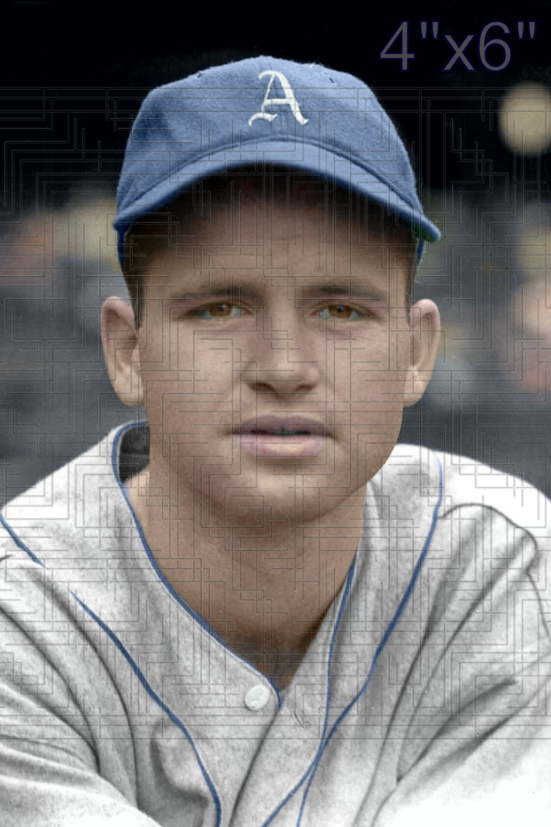 Crash Davis - 1940 Philadelphia Athletics - choose a size & style