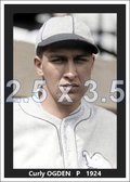Curly Ogden - 1924 Philadelphia Athletics - choose a size & style