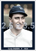 Curly Ogden - 1924 Washington Senators - choose a size & style