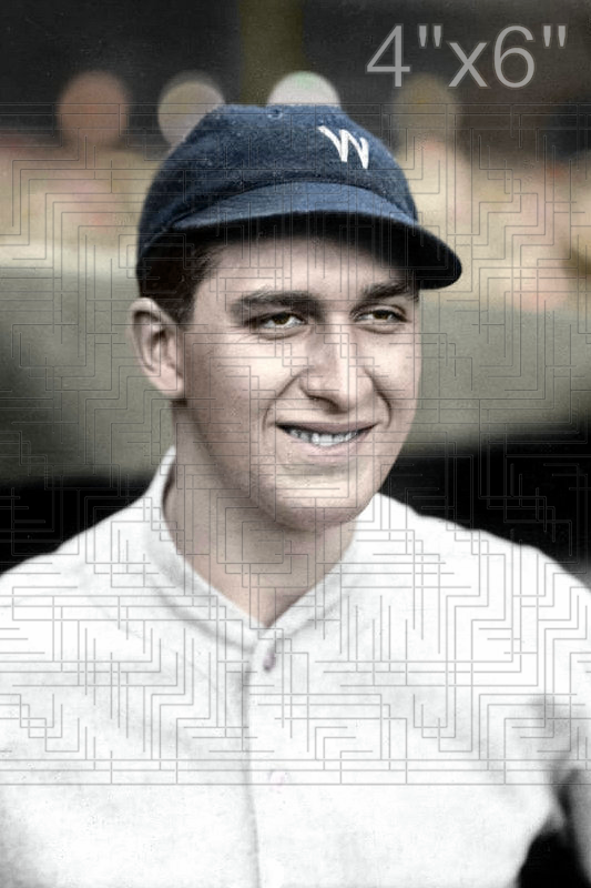 Curly Ogden - 1924 Washington Senators - choose a size & style