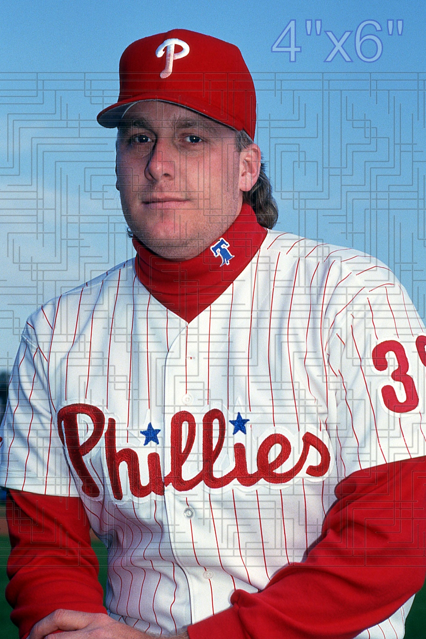 Curt Schilling - 1994 Philadelphia Phillies - choose a size & style