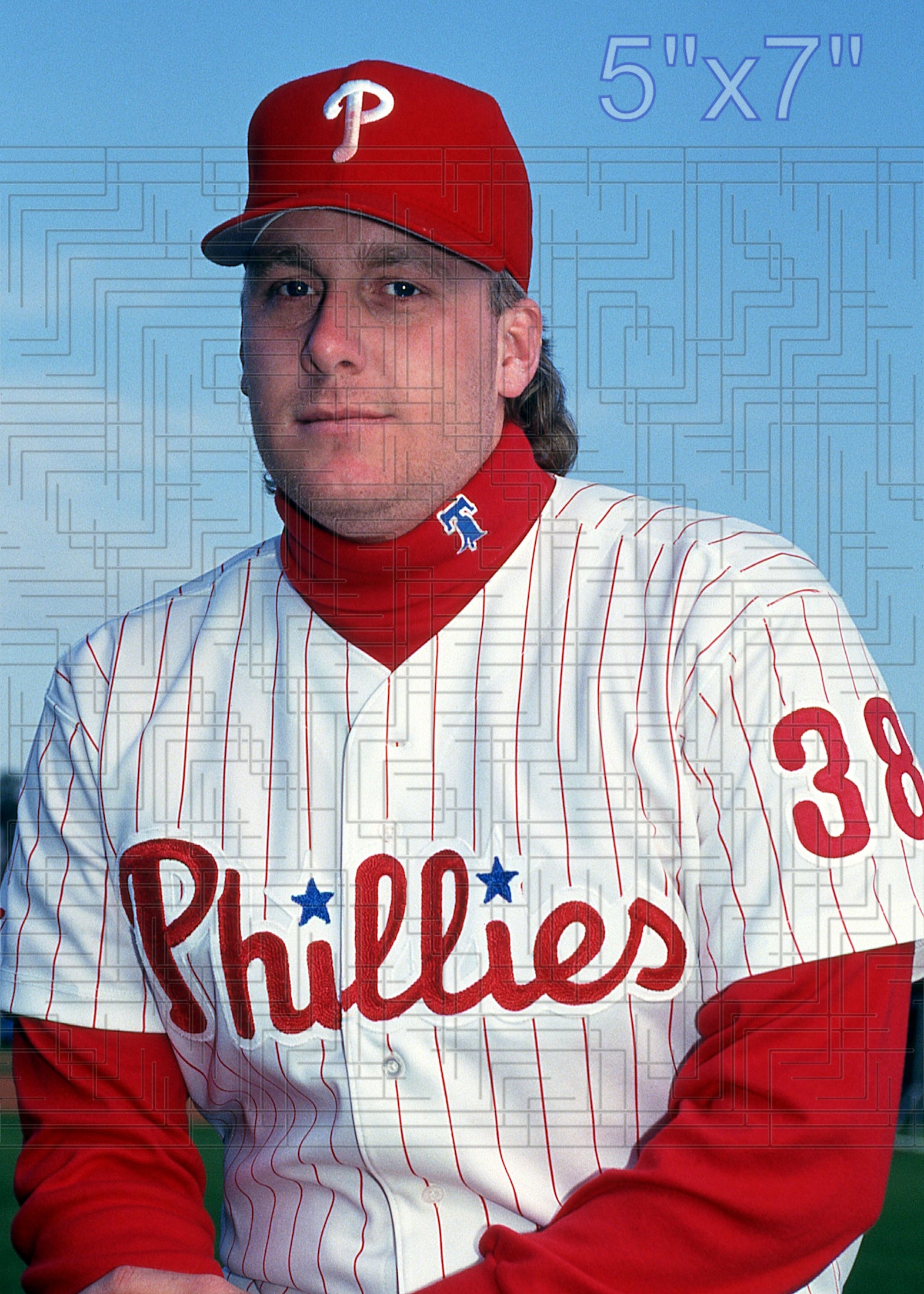 Curt Schilling - 1994 Philadelphia Phillies - choose a size & style