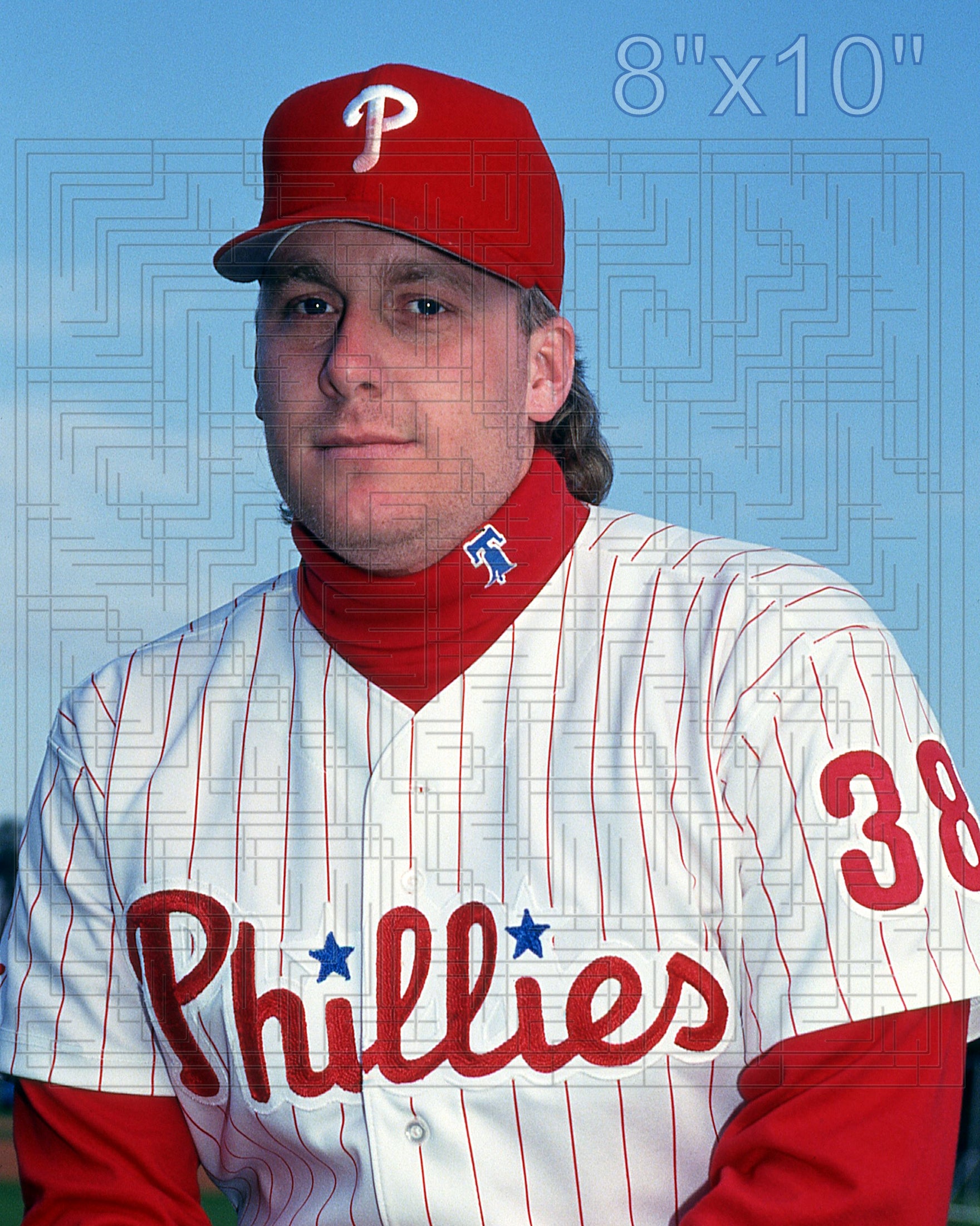Curt Schilling - 1994 Philadelphia Phillies - choose a size & style