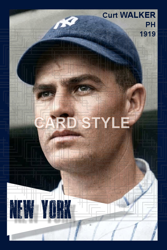 Curt Walker - 1919 New York Yankees - choose a size & style