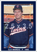 Curt Wardle - 1985 Minnesota Twins - choose a size & style