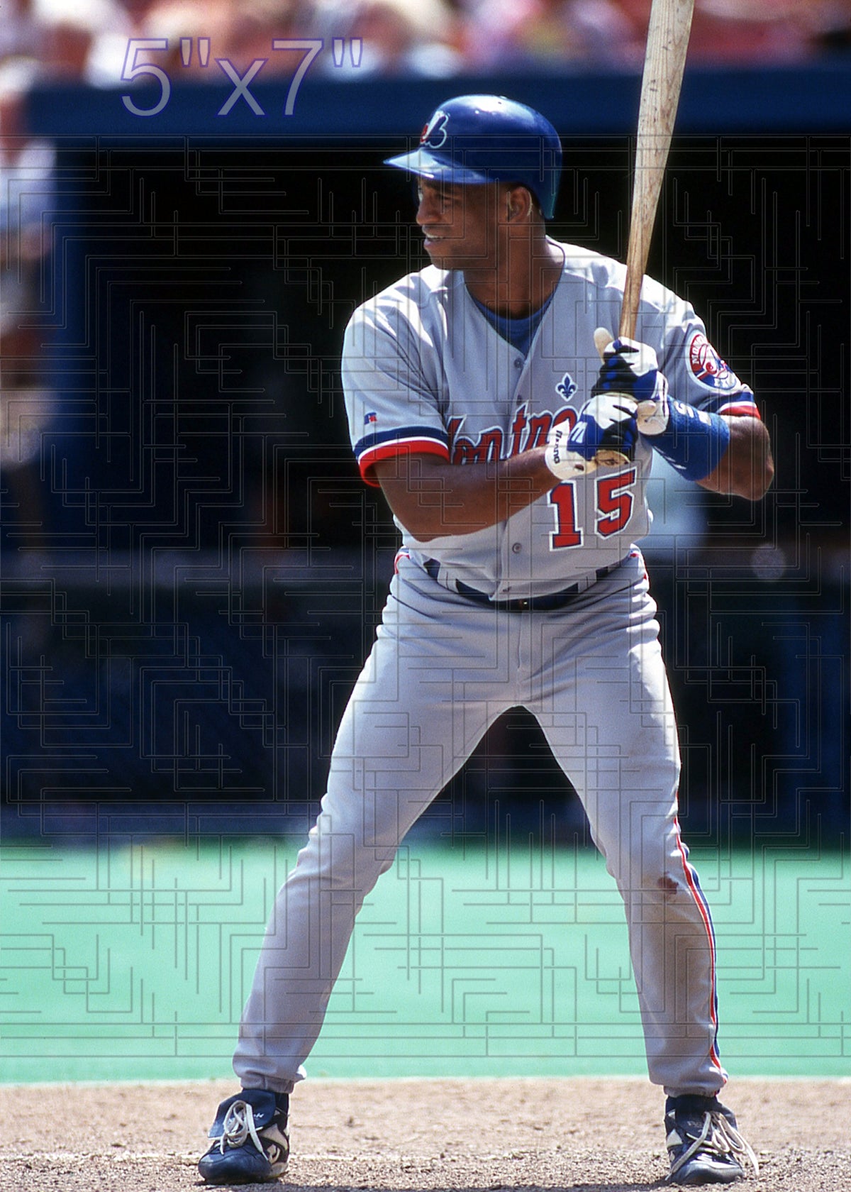 Curtis Pride - 1995 Montreal Expos - choose a size & style