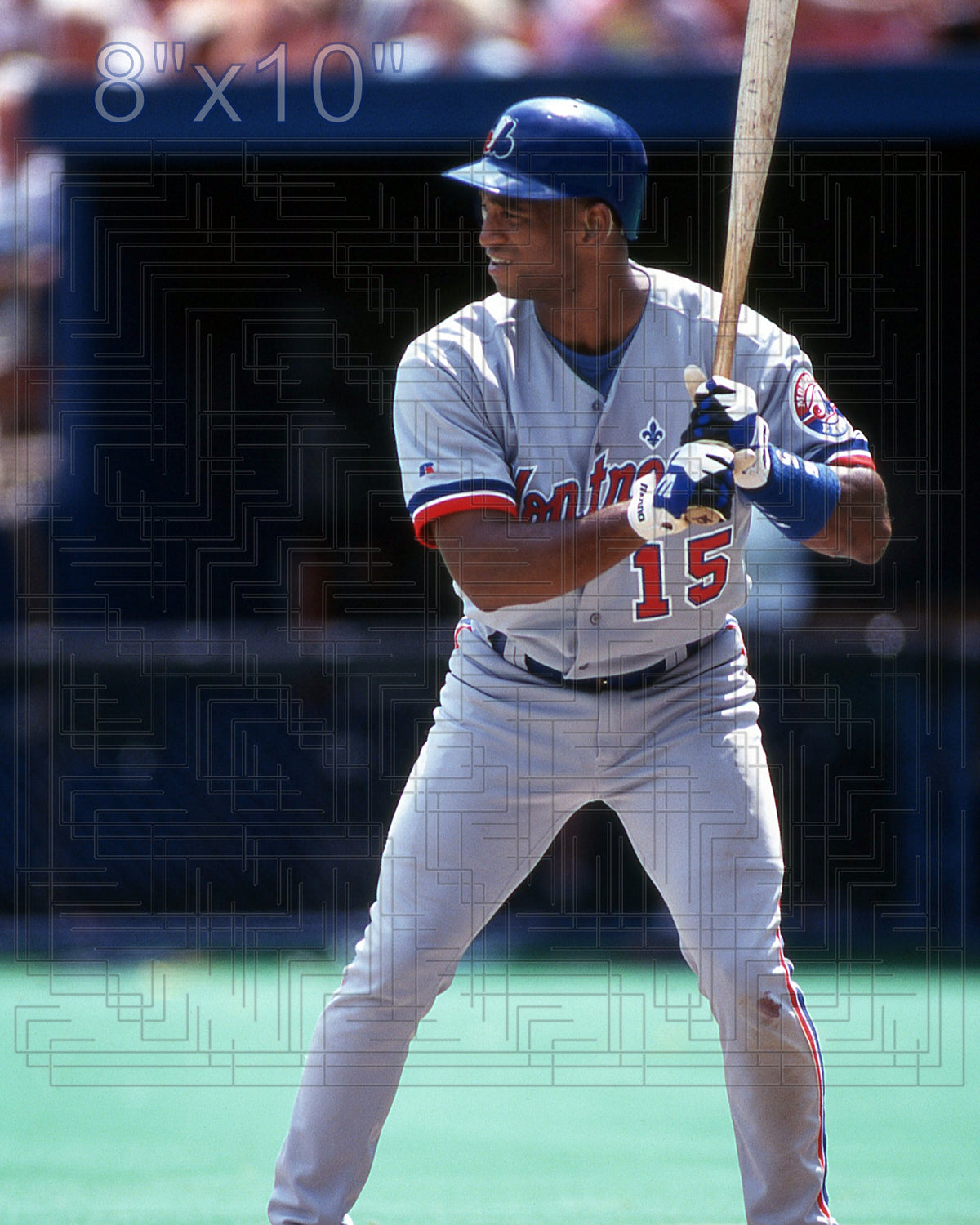 Curtis Pride - 1995 Montreal Expos - choose a size & style