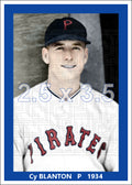 Cy Blanton - 1934 Pittsburgh Pirates - choose a size & style