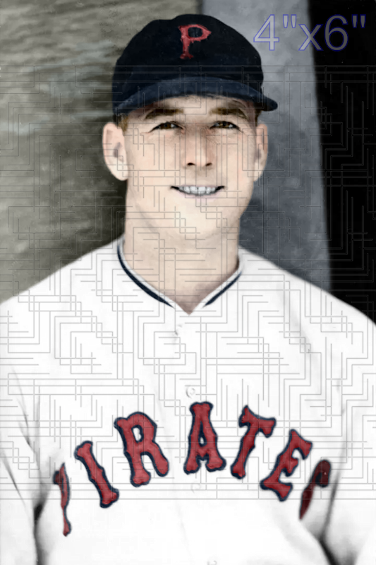Cy Blanton - 1934 Pittsburgh Pirates - choose a size & style