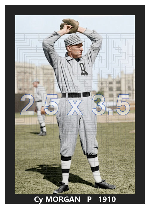 Cy Morgan - 1910 Philadelphia Athletics - choose a size & style