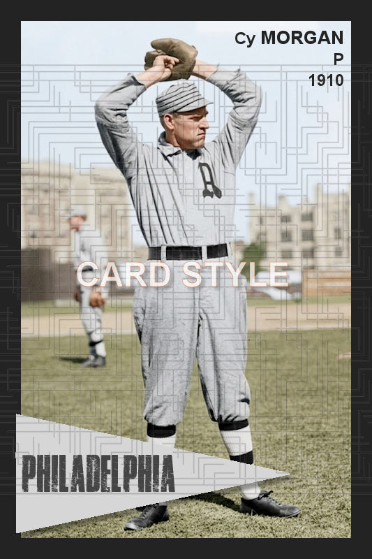 Cy Morgan - 1910 Philadelphia Athletics - choose a size & style