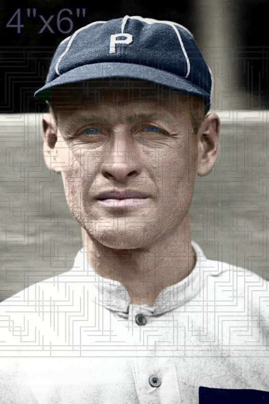Cy Williams - 1918 Philadelphia Phillies - choose a size & style