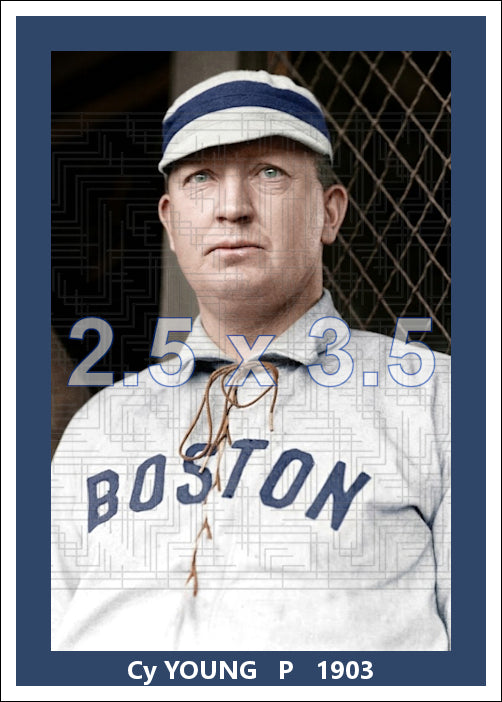 Cy Young - 1903 Boston Americans - choose a size & style