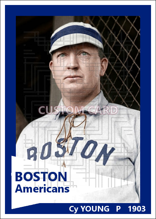 Cy Young - 1903 Boston Americans - choose a size & style