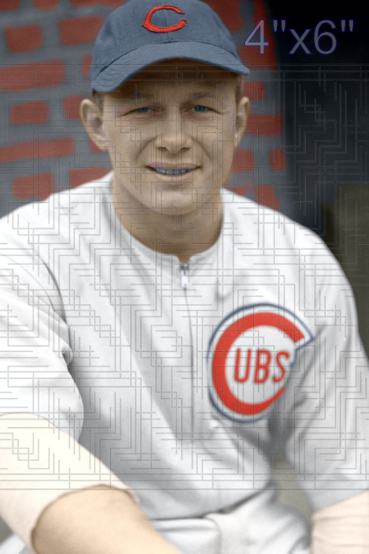 Dale Alderson - 1943 Chicago Cubs - choose a size & style