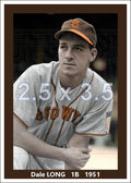 Dale Long - 1951 St. Louis Browns - choose a size & style