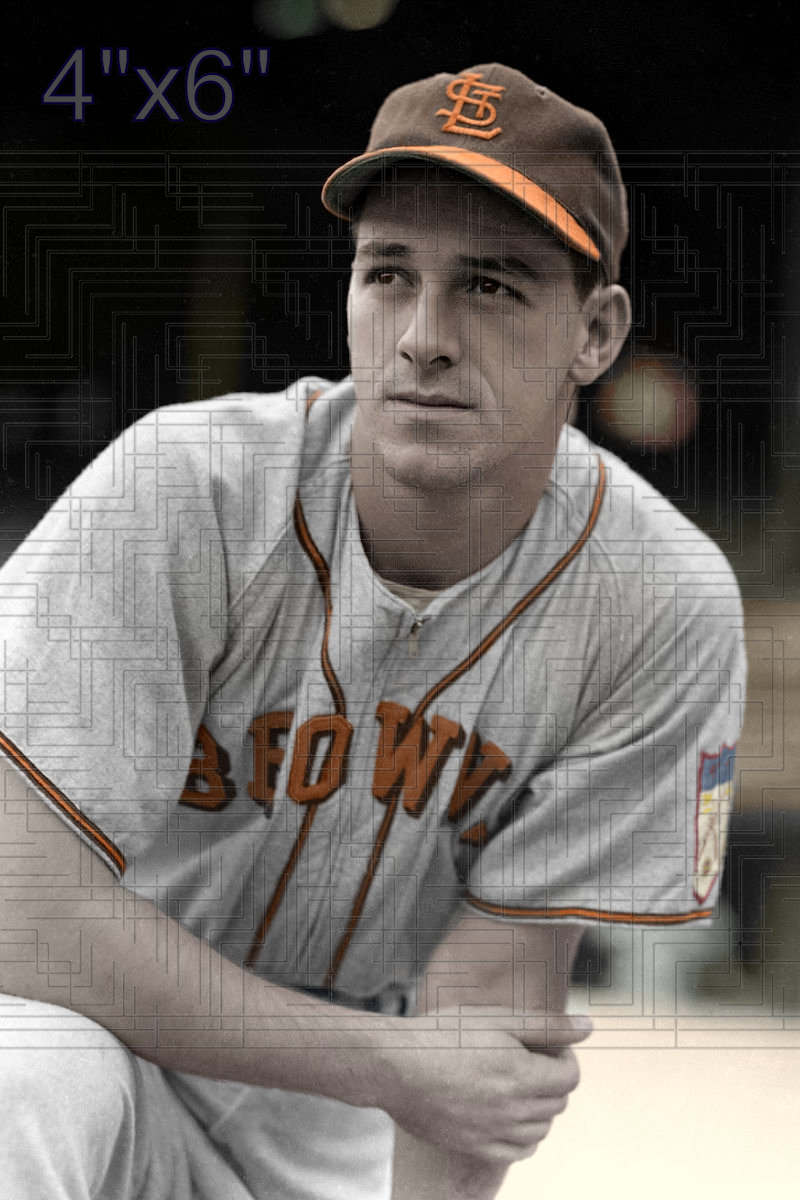 Dale Long - 1951 St. Louis Browns - choose a size & style