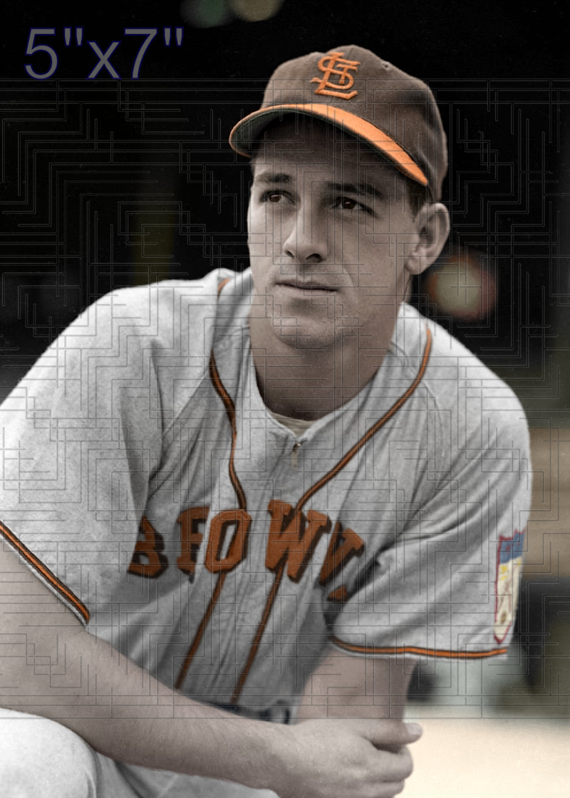 Dale Long - 1951 St. Louis Browns - choose a size & style