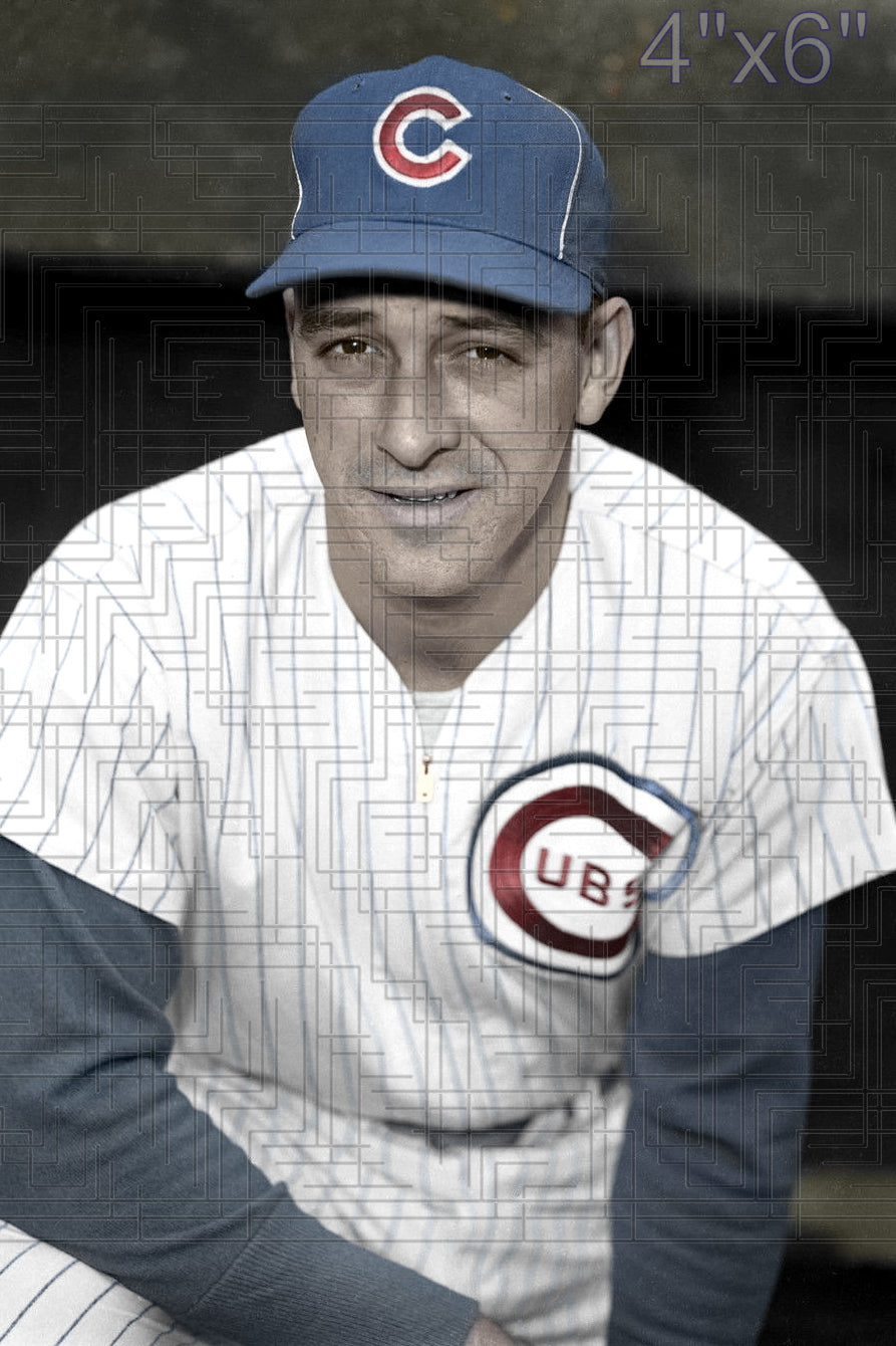 Dale Long - 1957 Chicago Cubs - choose a size & style