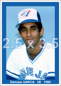 Damaso Garcia - 1980 Toronto Blue Jays - choose a size & style