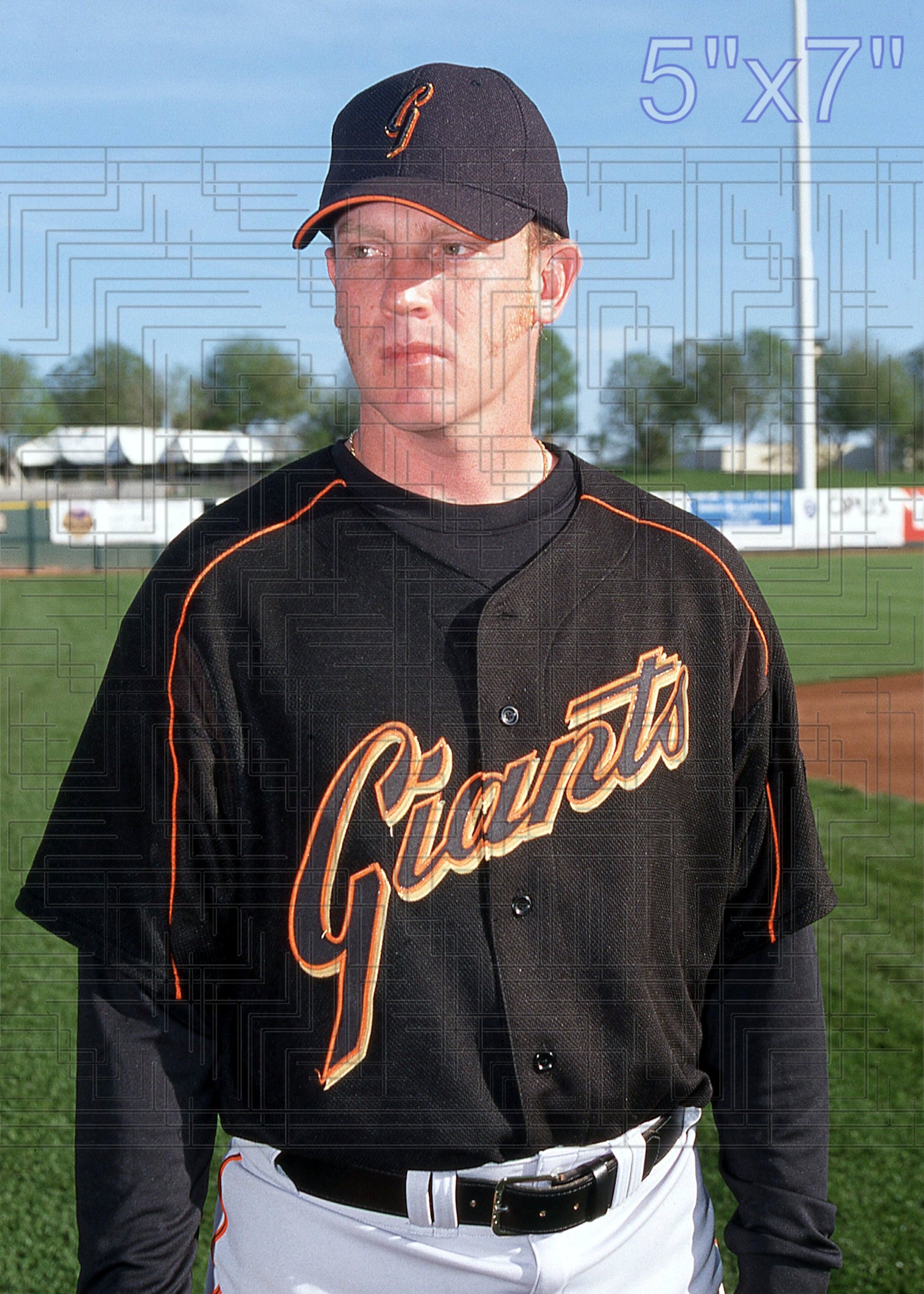 Damian Moss - 2003 San Francisco Giants - choose a size & style