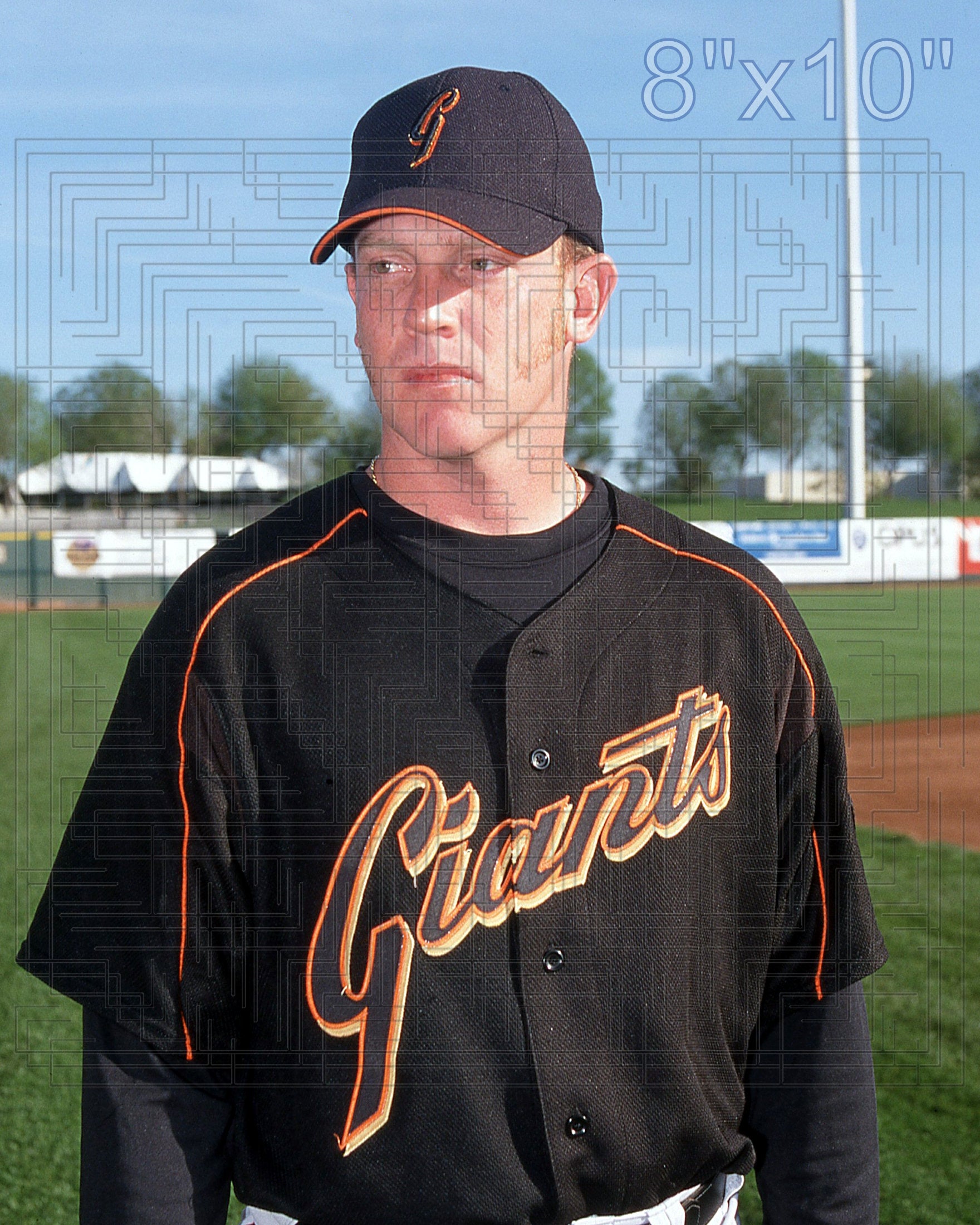 Damian Moss - 2003 San Francisco Giants - choose a size & style