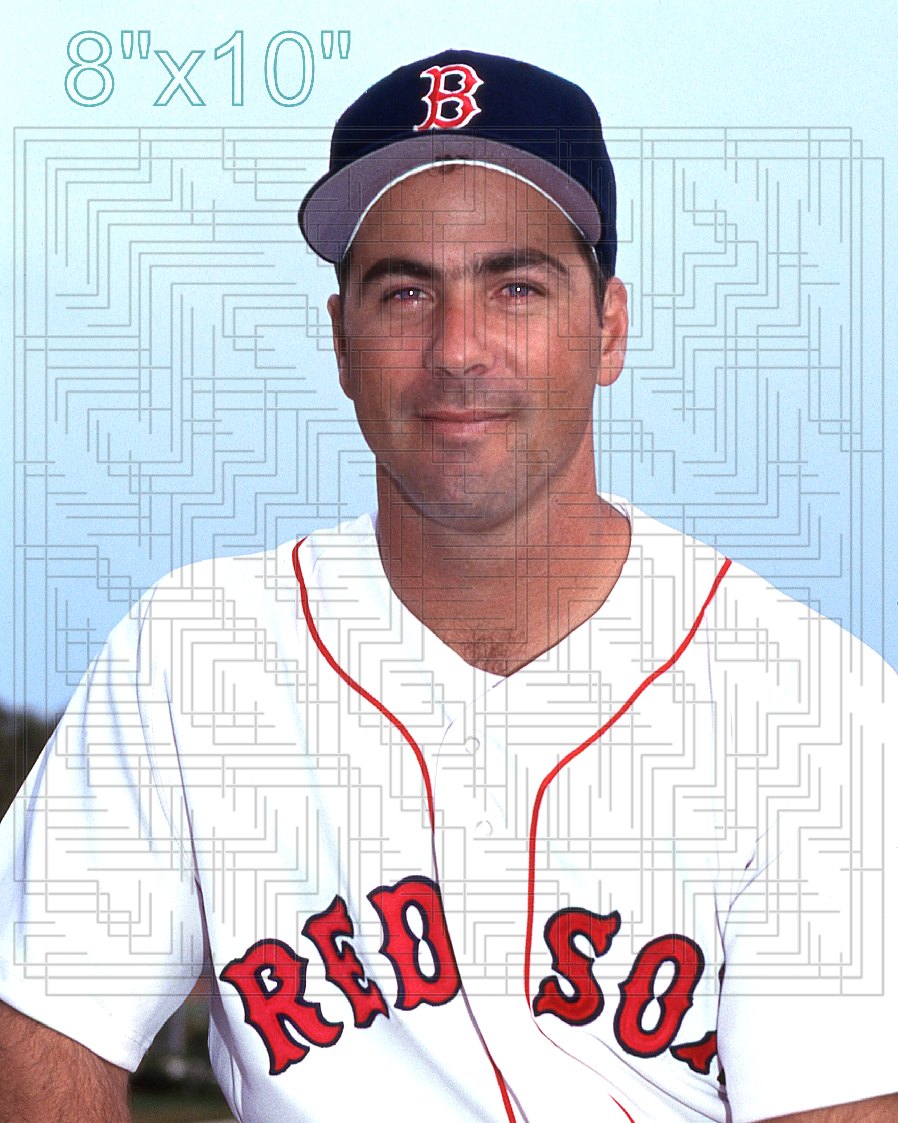 Damon Berryhill - 1994 Boston Red Sox - choose a size & style
