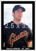 Damon Minor - 2001 San Francisco Giants - choose a size & style