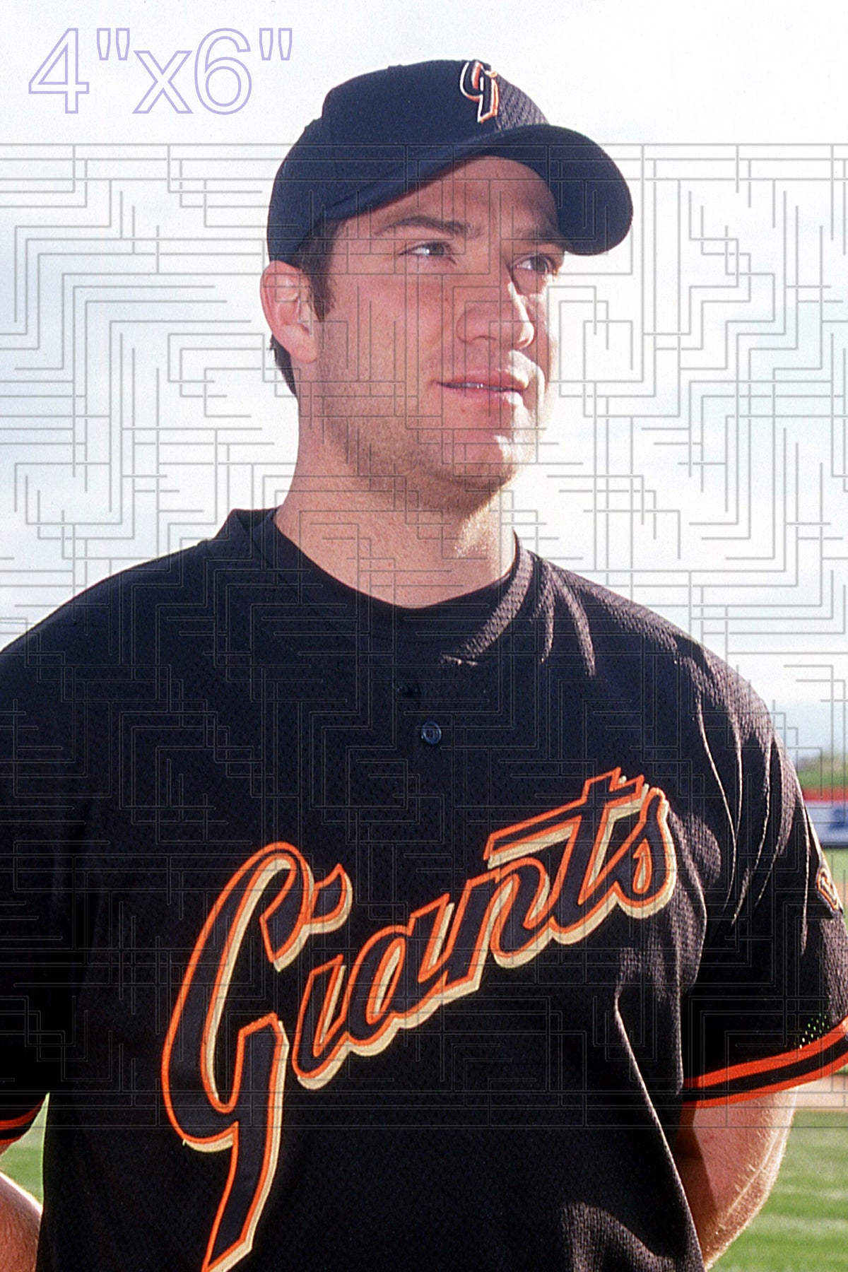 Damon Minor - 2001 San Francisco Giants - choose a size & style