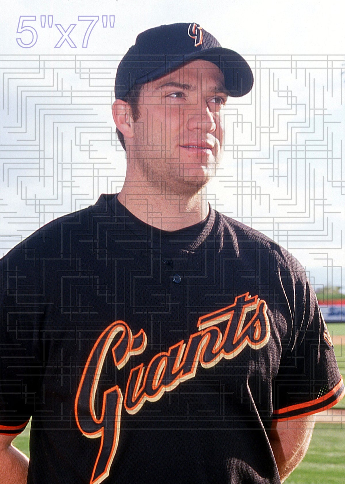 Damon Minor - 2001 San Francisco Giants - choose a size & style