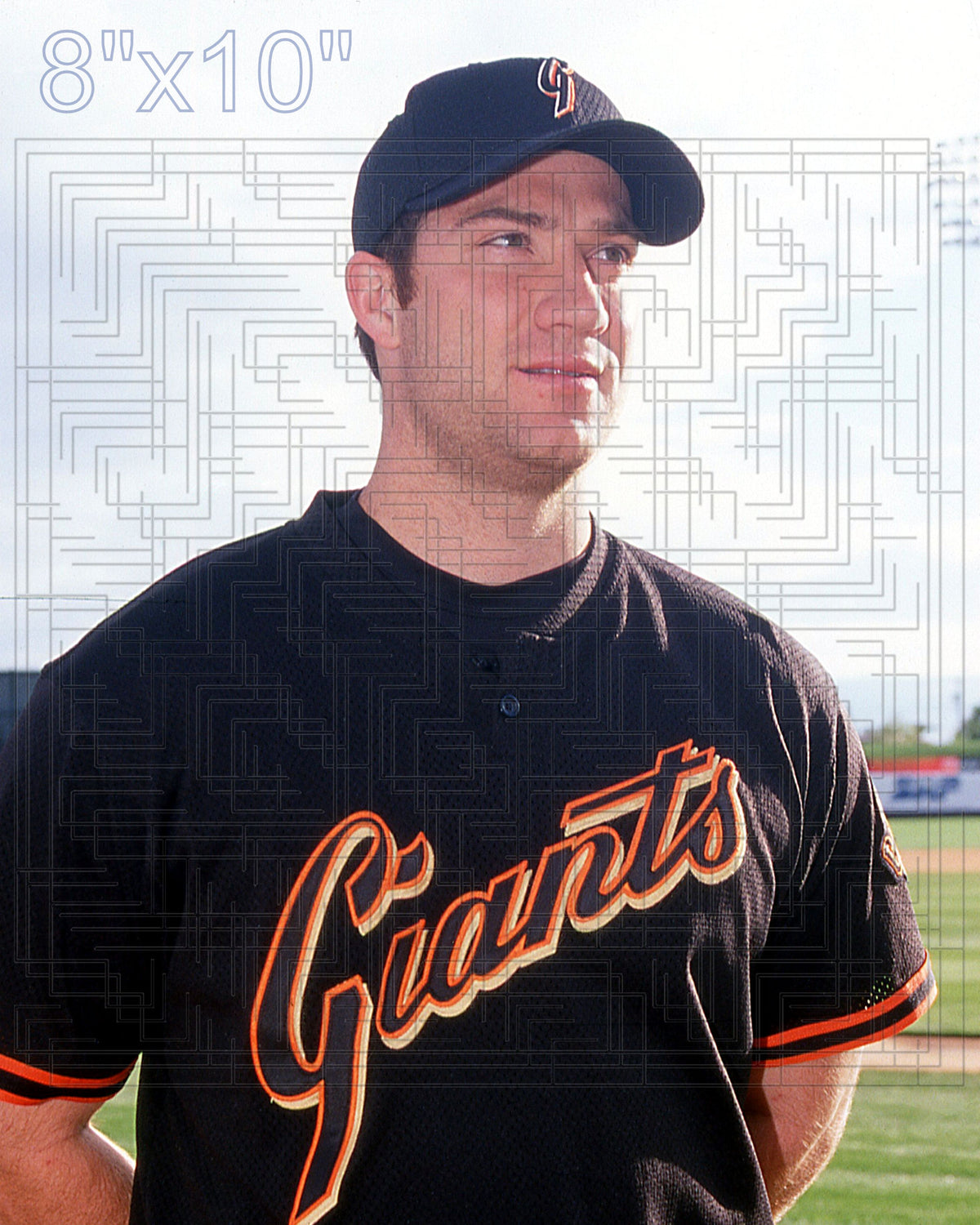 Damon Minor - 2001 San Francisco Giants - choose a size & style